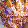 Patron de couture - Jupe à volants - Viscose fleurs - Zoom volants