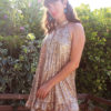 Patron de couture - Robe courte tour de cou à sequins - 3/4