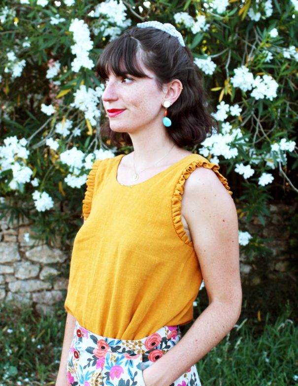 Patron de couture - Flora - top intemporel - 3/4