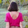 Patron de couture - Flora - Blouse manche courte - dos