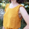 Patron de couture - Flora - top intemporel - zoom 3/4