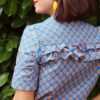 Patron de couture - Hortensia - Chemise manche courte à volants - zoom dos