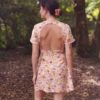 Patron de couture - Jasmin - Robe courte ceinturée dos nu - dos