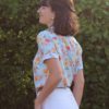 Patron de couture - Lilas - Chemise manche courte - 3/4 dos