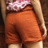 Patron de couture - Lotus - short à la ceinture volantée - dos