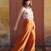 Patron de couture - Muguet - pantalon large à plis creux - plein pied côté