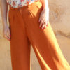 Patron de couture - Muguet - pantalon large à plis creux - zoom 3/4