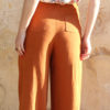 Patron de couture - Muguet - pantalon large à plis creux - zoom dos