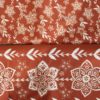 Motif à imprimer sur tissu - Motif Loan & bande Anol - Coloris Sienna