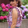 Patron de couture - Orchidée - Top à volants - Côté