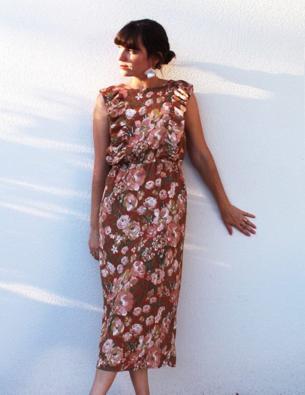 Patron de couture - Orchidée - Robe à volants - 3/4