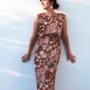 Patron de couture - Orchidée - Robe à volants - Devant