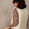 Patron de couture - Ortie - gilet sans manche - beige dos
