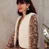 Patron de couture - Ortie - gilet sans manche - beige côté