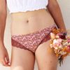 Coffret de couture - Pensée 3 - culotte micro et dentelle confortable - devant