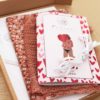 Coffret de couture - Pensée 3 - culotte micro et dentelle confortable - contenu blush