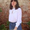 Patron de couture - Pétunia - blouse aux jours échelle - 3/4 bis