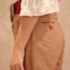 Patron de couture - Pissenlit - Pantalon droit taille haute - zoom côté