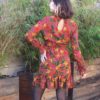 Patron de couture - Pivoine - robe courte d'hiver - dos