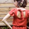 Patron de couture - Pluméria - crop top - dos