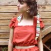 Patron de couture - Pluméria - crop top - devant