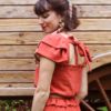 Patron de couture - Pluméria - crop top - côté