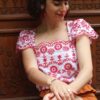 Patron de couture - Pluméria - blouse aux bords festonnés - devant