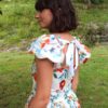 Patron de couture - Pluméria - robe à écaille - côté