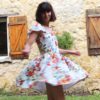 Patron de couture - Pluméria - robe à écaille - devant tournant