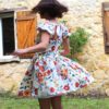Patron de couture - Pluméria - robe à écaille - dos tournant