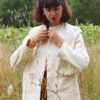 Patron de couture - Season - veste d'été écru - zoom devant