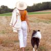 Patron de couture - Season - veste d'été écru - look dos