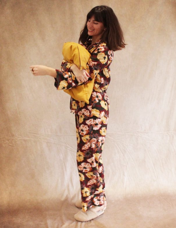 Patron de couture - Verveine - pyjama deux pièces d'hiver - côté